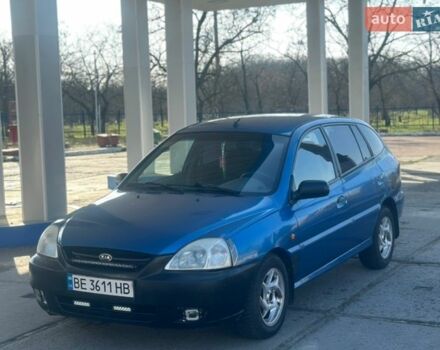 Синий Киа Рио, объемом двигателя 1.49 л и пробегом 243 тыс. км за 2400 $, фото 2 на Automoto.ua