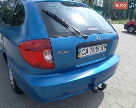 Синий Киа Рио, объемом двигателя 1.34 л и пробегом 262 тыс. км за 2600 $, фото 5 на Automoto.ua