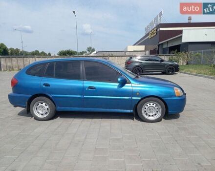 Синий Киа Рио, объемом двигателя 1.34 л и пробегом 262 тыс. км за 2600 $, фото 2 на Automoto.ua