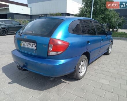 Синий Киа Рио, объемом двигателя 1.34 л и пробегом 262 тыс. км за 2600 $, фото 3 на Automoto.ua