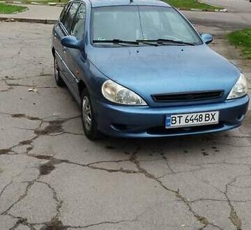 Синий Киа Рио, объемом двигателя 1.49 л и пробегом 188 тыс. км за 3000 $, фото 1 на Automoto.ua