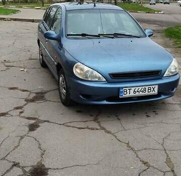 Синий Киа Рио, объемом двигателя 1.49 л и пробегом 188 тыс. км за 3000 $, фото 1 на Automoto.ua