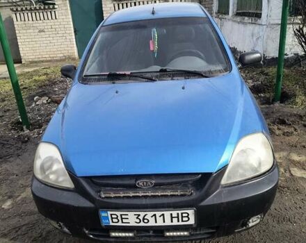 Синий Киа Рио, объемом двигателя 1.49 л и пробегом 244 тыс. км за 2700 $, фото 1 на Automoto.ua