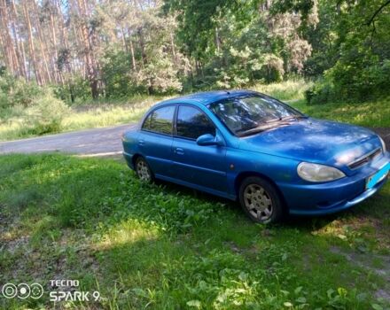 Синий Киа Рио, объемом двигателя 1.3 л и пробегом 3 тыс. км за 1350 $, фото 1 на Automoto.ua