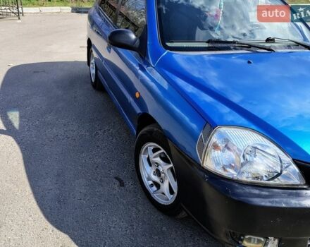 Синий Киа Рио, объемом двигателя 1.49 л и пробегом 220 тыс. км за 2100 $, фото 1 на Automoto.ua