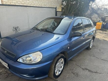 Синий Киа Рио, объемом двигателя 1.3 л и пробегом 230 тыс. км за 1650 $, фото 1 на Automoto.ua