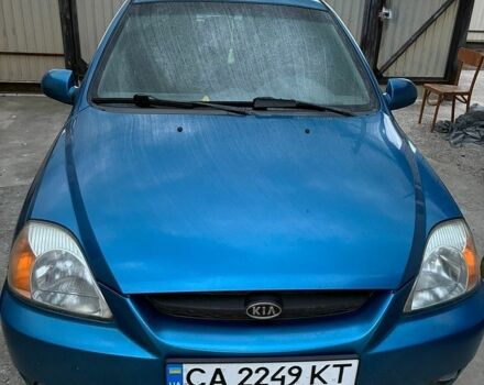 Синий Киа Рио, объемом двигателя 1.3 л и пробегом 266 тыс. км за 3300 $, фото 1 на Automoto.ua