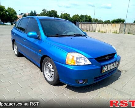Синий Киа Рио, объемом двигателя 1.4 л и пробегом 262 тыс. км за 2600 $, фото 1 на Automoto.ua