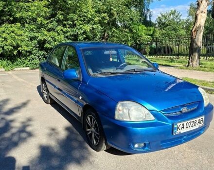 Синий Киа Рио, объемом двигателя 1.5 л и пробегом 314 тыс. км за 2500 $, фото 1 на Automoto.ua