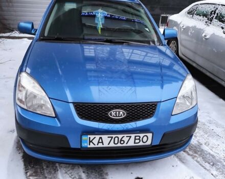 Синий Киа Рио, объемом двигателя 1.4 л и пробегом 265 тыс. км за 5300 $, фото 1 на Automoto.ua
