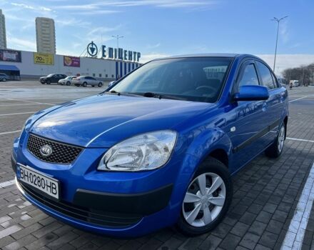 Синий Киа Рио, объемом двигателя 1.4 л и пробегом 121 тыс. км за 5200 $, фото 1 на Automoto.ua