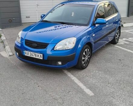 Синий Киа Рио, объемом двигателя 1.6 л и пробегом 216 тыс. км за 4300 $, фото 1 на Automoto.ua