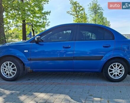 Синий Киа Рио, объемом двигателя 1.3 л и пробегом 190 тыс. км за 3200 $, фото 1 на Automoto.ua