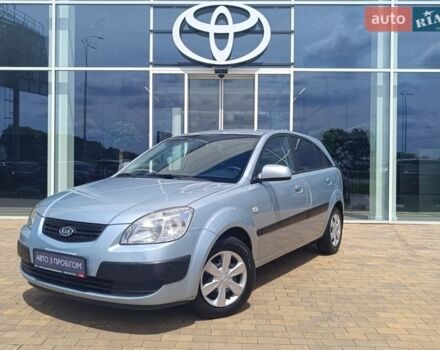 Синий Киа Рио, объемом двигателя 1.4 л и пробегом 89 тыс. км за 5247 $, фото 1 на Automoto.ua
