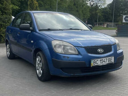 Киа Рио 2007 в Львове на Automoto.ua Синий Киа Рио, объемом двигателя 1.4 л и пробегом 495 тыс. км за 3300 $, фото 1 на Automoto.ua