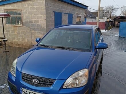 Синий Киа Рио, объемом двигателя 1.4 л и пробегом 231 тыс. км за 5000 $, фото 1 на Automoto.ua