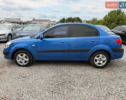 Синий Киа Рио, объемом двигателя 1.4 л и пробегом 245 тыс. км за 2900 $, фото 1 на Automoto.ua