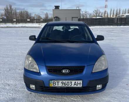 Синий Киа Рио, объемом двигателя 1.4 л и пробегом 111 тыс. км за 4500 $, фото 1 на Automoto.ua