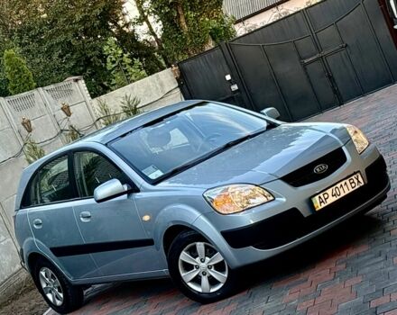 Синий Киа Рио, объемом двигателя 1.4 л и пробегом 49 тыс. км за 6450 $, фото 1 на Automoto.ua