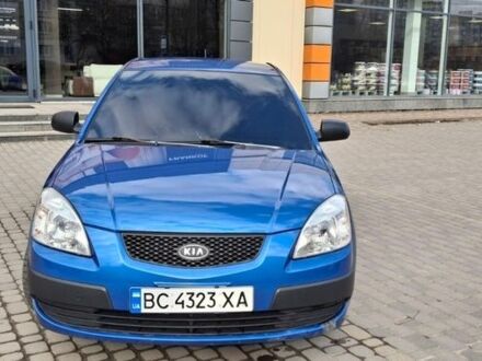 Синий Киа Рио, объемом двигателя 1.4 л и пробегом 179 тыс. км за 3900 $, фото 1 на Automoto.ua