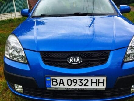 Синий Киа Рио, объемом двигателя 1.4 л и пробегом 169 тыс. км за 5500 $, фото 1 на Automoto.ua