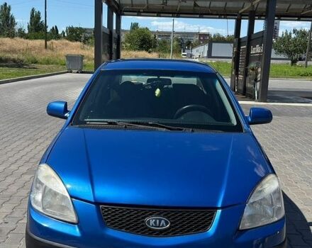 Синий Киа Рио, объемом двигателя 1.4 л и пробегом 172 тыс. км за 4100 $, фото 1 на Automoto.ua