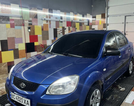 Синий Киа Рио, объемом двигателя 1.4 л и пробегом 178 тыс. км за 4100 $, фото 1 на Automoto.ua