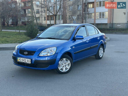 Синий Киа Рио, объемом двигателя 1.5 л и пробегом 164 тыс. км за 4499 $, фото 1 на Automoto.ua