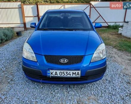 Киа Рио 2009 в Броварах на Automoto.ua Синий Киа Рио, объемом двигателя 1.4 л и пробегом 271 тыс. км за 5000 $, фото 1 на Automoto.ua