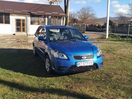 Киа Рио 2009 в Ивано-Франковске на Automoto.ua Синий Киа Рио, объемом двигателя 1.4 л и пробегом 130 тыс. км за 5000 $, фото 1 на Automoto.ua