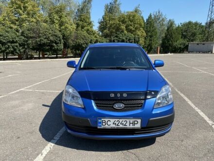 Киа Рио 2009 в Кривом Роге на Automoto.ua Синий Киа Рио, объемом двигателя 1.4 л и пробегом 191 тыс. км за 5500 $, фото 1 на Automoto.ua