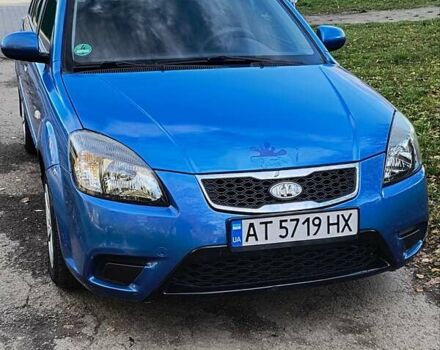 Киа Рио 2009 в Ивано-Франковске на Automoto.ua Синий Киа Рио, объемом двигателя 1.4 л и пробегом 142 тыс. км за 4200 $, фото 1 на Automoto.ua