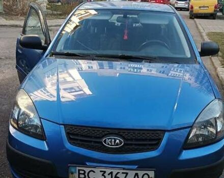 Синій Кіа Ріо, об'ємом двигуна 1.4 л та пробігом 211 тис. км за 3600 $, фото 1 на Automoto.ua