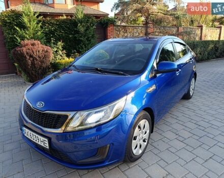 Синий Киа Рио, объемом двигателя 1.4 л и пробегом 138 тыс. км за 7999 $, фото 1 на Automoto.ua
