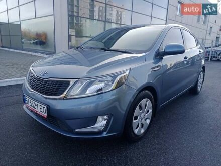 Киа Рио 2012 в Полтаве на Automoto.ua Синий Киа Рио, объемом двигателя 1.4 л и пробегом 142 тыс. км за 7999 $, фото 1 на Automoto.ua