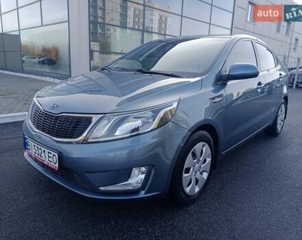 Синій Кіа Ріо, об'ємом двигуна 1.4 л та пробігом 142 тис. км за 7999 $, фото 1 на Automoto.ua