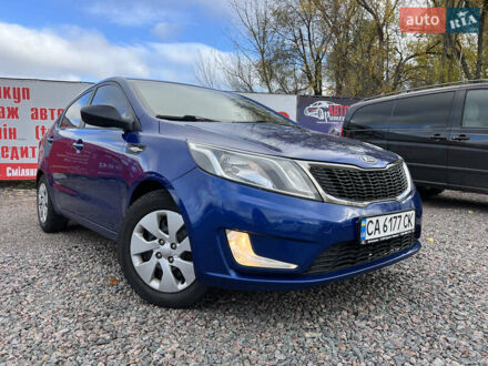 Синий Киа Рио, объемом двигателя 1.59 л и пробегом 128 тыс. км за 7900 $, фото 1 на Automoto.ua