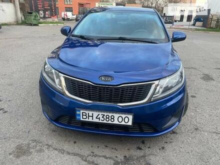 Синий Киа Рио, объемом двигателя 1.4 л и пробегом 103 тыс. км за 7999 $, фото 1 на Automoto.ua