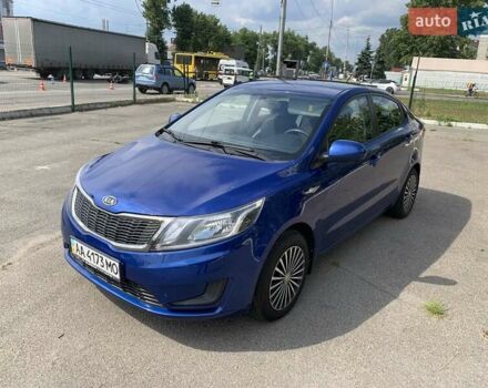 Синий Киа Рио, объемом двигателя 1.4 л и пробегом 68 тыс. км за 6499 $, фото 1 на Automoto.ua