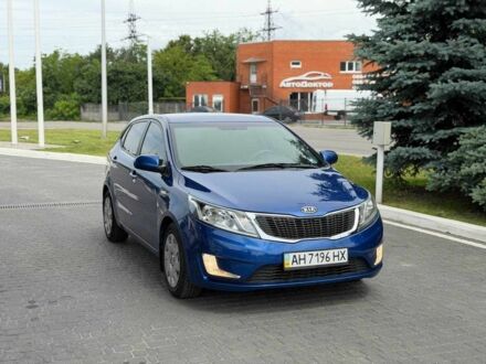 Синий Киа Рио, объемом двигателя 1.6 л и пробегом 188 тыс. км за 9000 $, фото 1 на Automoto.ua