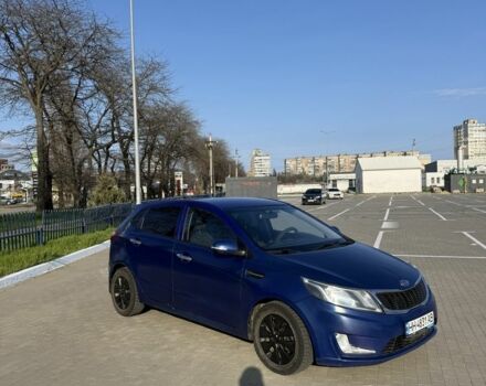 Синий Киа Рио, объемом двигателя 1.6 л и пробегом 315 тыс. км за 4850 $, фото 1 на Automoto.ua