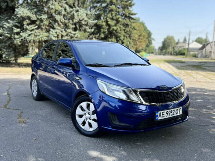 Киа Рио 2012 в Лозовой на Automoto.ua Синий Киа Рио, объемом двигателя 1.4 л и пробегом 212 тыс. км за 6999 $, фото 1 на Automoto.ua