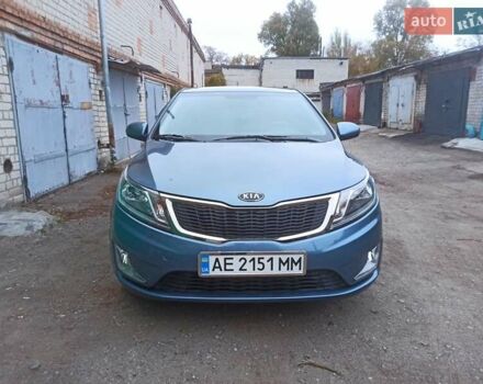 Синий Киа Рио, объемом двигателя 1.6 л и пробегом 30 тыс. км за 10500 $, фото 1 на Automoto.ua