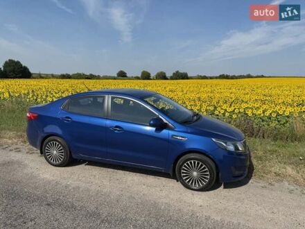 Кіа Ріо 2012 у Києві на Automoto.ua Синій Кіа Ріо, об'ємом двигуна 1.37 л та пробігом 68 тис. км за 6500 $, фото 1 на Automoto.ua
