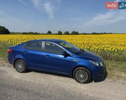 Синий Киа Рио, объемом двигателя 1.37 л и пробегом 68 тыс. км за 6500 $, фото 1 на Automoto.ua