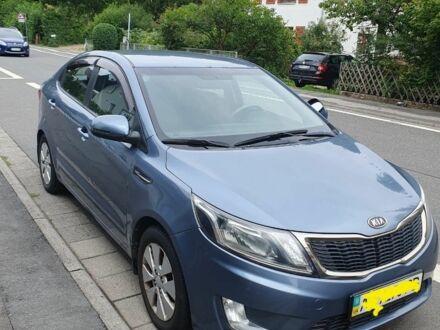 Синий Киа Рио, объемом двигателя 1.6 л и пробегом 150 тыс. км за 5056 $, фото 1 на Automoto.ua