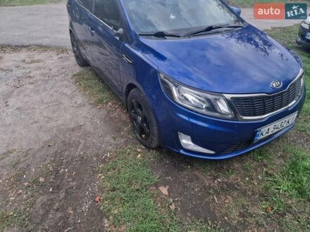 Синий Киа Рио, объемом двигателя 1.6 л и пробегом 190 тыс. км за 5500 $, фото 1 на Automoto.ua