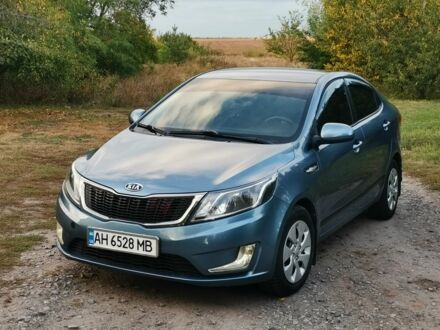 Синий Киа Рио, объемом двигателя 1.4 л и пробегом 138 тыс. км за 8300 $, фото 1 на Automoto.ua