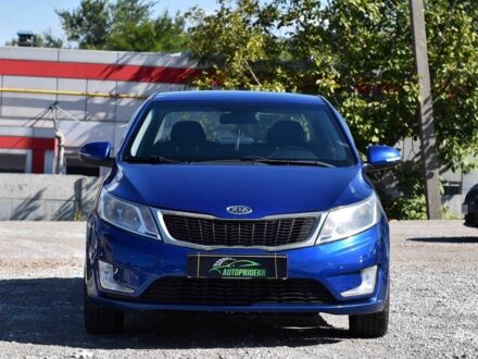 Синий Киа Рио, объемом двигателя 1.6 л и пробегом 160 тыс. км за 7650 $, фото 1 на Automoto.ua