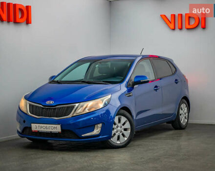 Киа Рио 2012 в Киеве на Automoto.ua Синий Киа Рио, объемом двигателя 1.6 л и пробегом 211 тыс. км за 6049 $, фото 1 на Automoto.ua